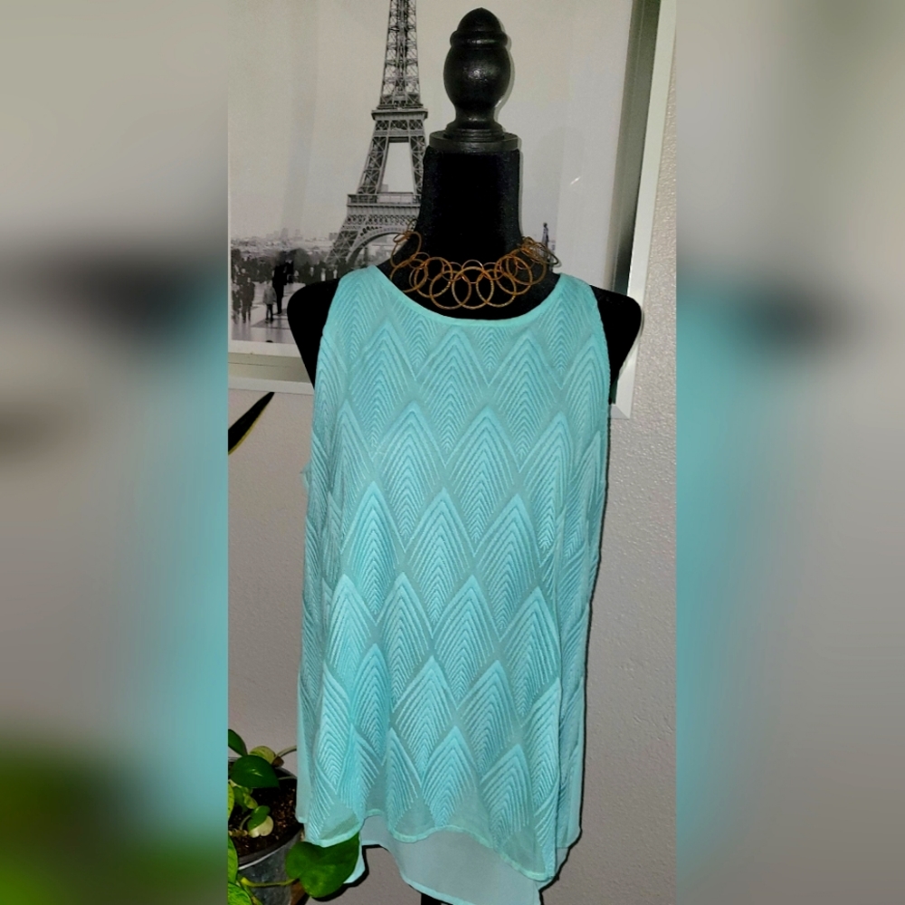 Turquoise Blouse